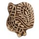 Set of 1 Piece New Wooden Printing Block